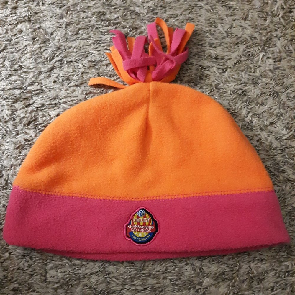 #621 ABC6 DUNKIN DONUTS THANKSGIVING DAY PARADE. FIRST IN THE NATION FLEECEHAT.